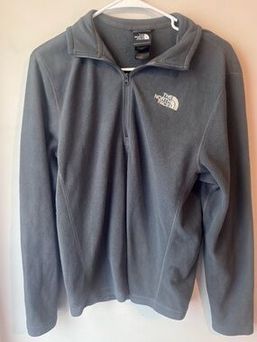 The North Face Women’s Grey Fleece Full-Zip Jacket